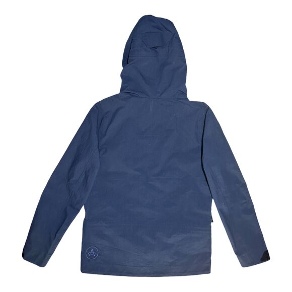 Aether Access Shell Jacket Men's M Navy RECCO Hardshell Ski Coat - Picture 5 of 14